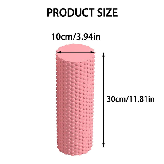 Solid eva foam yoga roller cylinder for pilates and muscle massage - product image