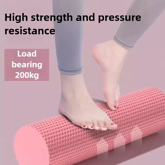 Solid eva foam yoga roller cylinder for pilates and muscle massage - product image