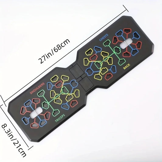 T-shaped multifunctional push up fitness board with adjustable positions - product image