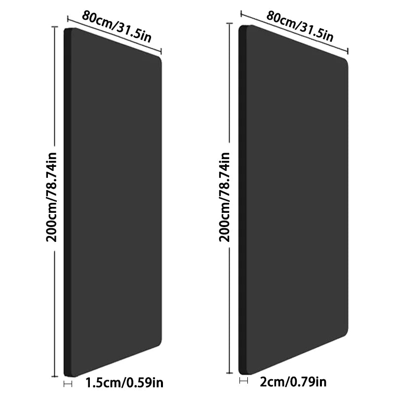 Thick nbr yoga mat with moisture-proof non-slip surface for outdoor and gym use - product image