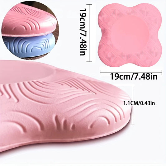 Thickened tpe yoga kneeling mat with anti-slip surface for elbow and knee protection - product image