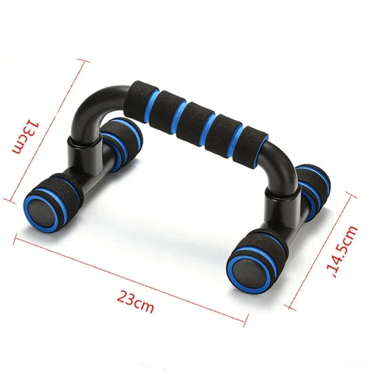 U-shaped push-up bar with foam grip and abs construction for muscle training - product image