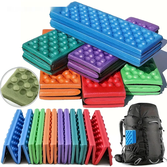 Waterproof foldable xpe camping mat cushion with egg trough design - product image