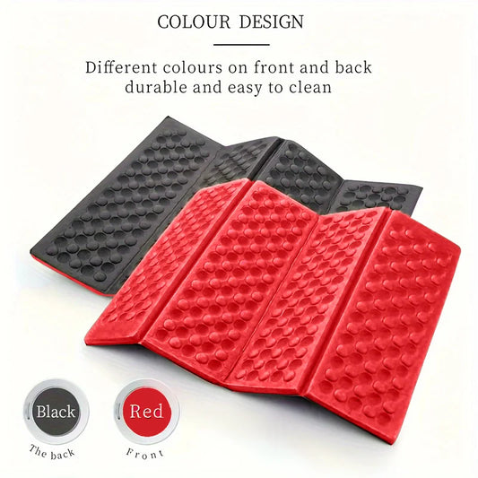 Waterproof foldable xpe camping mat cushion with egg trough design - product image