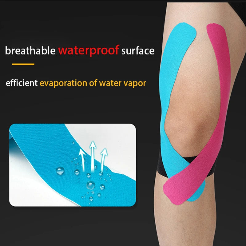 Waterproof kinesiology tape muscle support bandage for pain relief and recovery - product image
