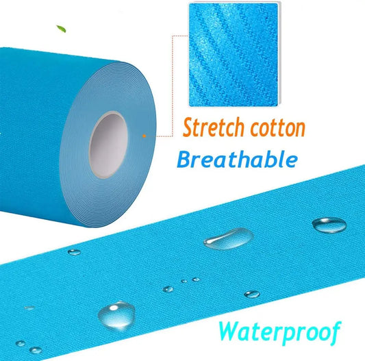Waterproof kinesiology tape muscle support bandage for pain relief and recovery - product image