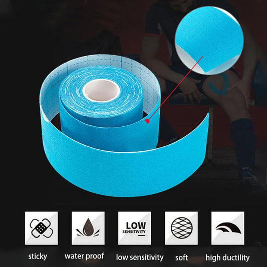 Waterproof kinesiology tape muscle support bandage for pain relief and recovery - product image