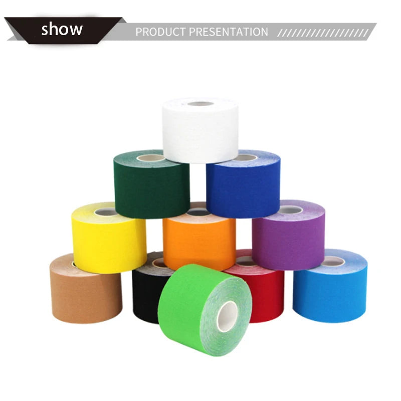 Waterproof kinesiology tape muscle support bandage for pain relief and recovery - product image