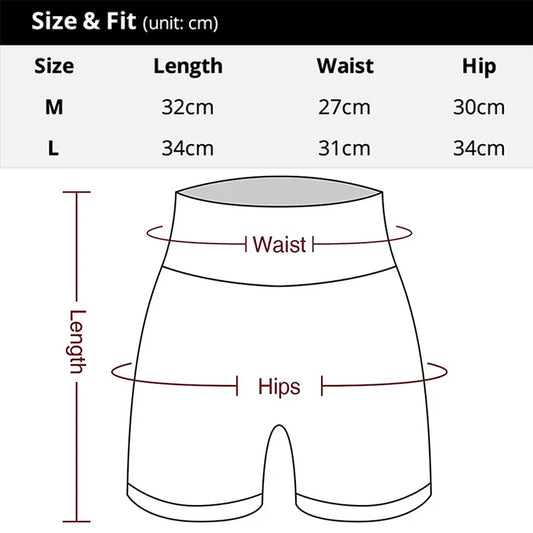 Women’s high waist knitted yoga shorts polyester nylon blend - product image