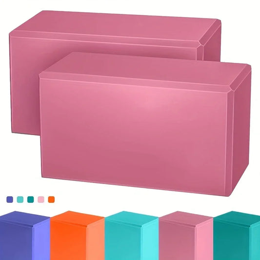 Yoga blocks set eva material for support and stability in exercise - product image