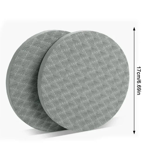 Yoga knee pads 2-pack with thick foam cushion for joint pressure relief - product image