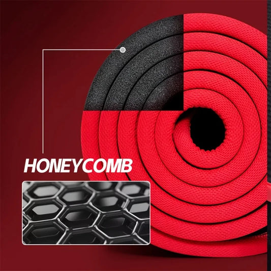 Yoga mat with anti-skid nbr foam and 10mm thickness for exercise comfort - product image