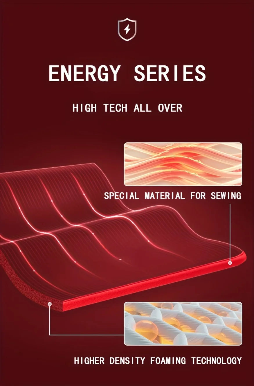 Yoga mat with anti-skid nbr foam and 10mm thickness for exercise comfort - product image
