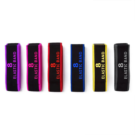 Yoga pull strap belt with 8 sections and elastic resistance for stretching - product image