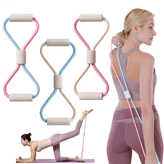 Yoga resistance bands 8-shaped chest expander for bodybuilding - product image