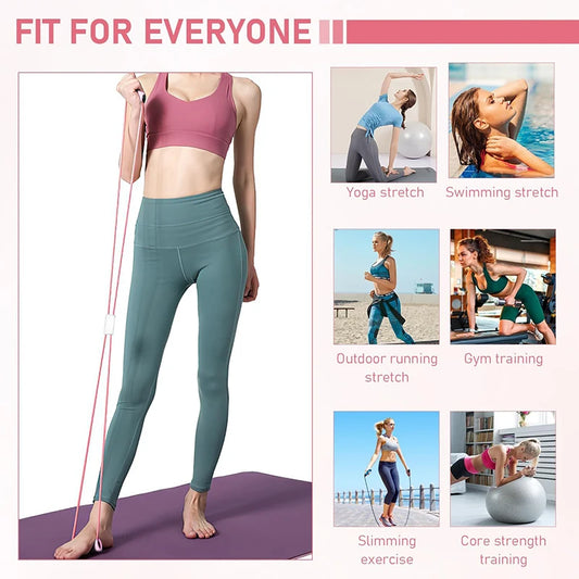 Yoga resistance bands 8-shaped chest expander for bodybuilding - product image